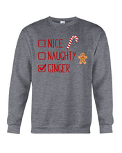 Load image into Gallery viewer, Nice Naughty Ginger Redhead T Shirt Sweatshirt