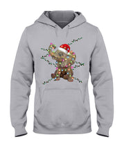 Load image into Gallery viewer, Elephant Color Light Christmas Gift Tee Hoodie