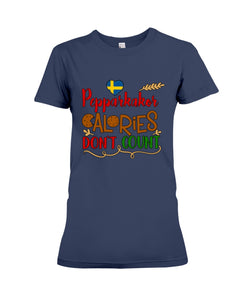 Pepparkakor Calories Don't Count Ladies Tee