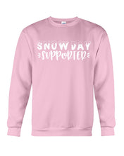 Load image into Gallery viewer, Snow Day Supporter Christmas Gift For Friends Family T-Shirt Sweatshirt