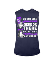 Load image into Gallery viewer, Fibromyalgia Anywhere Break Cancer Spirit T-Shirt Unisex Long Sleeve