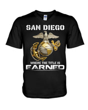Load image into Gallery viewer, San Diego Gift For Your Friend T-Shirt Guys V-Neck