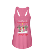 Load image into Gallery viewer, Savior Christ The Lord Gift For Christmas Gift T-Shirt Ladies Flowy Tank