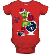 Load image into Gallery viewer, Funny Grinch San Francisco 49Ers Christmas Gift Tee Baby Onesie