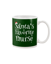 Load image into Gallery viewer, Santa's Favorite Nurse Mug