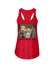Load image into Gallery viewer, Friends Monika Turkey Head Funny Thanksgiving Gift T-Shirt Ladies Flowy Tank