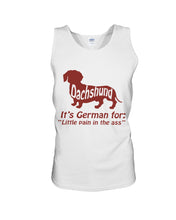 Load image into Gallery viewer, Dachshund German Shirt For Dachshunds Dog Lovers Unisex Tank Top