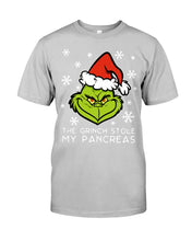 Load image into Gallery viewer, The Grinch Stole My Pancreas Guys Tee