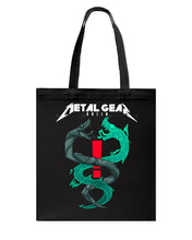 Load image into Gallery viewer, Metal Gear Basketweave Tote Bag