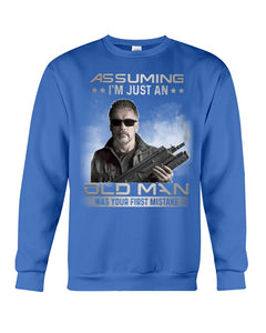 Arnold Schwarzenegger Terminator Old Man T-Shirt For Fans Sweatshirt