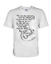 Load image into Gallery viewer, Elephant Cute Gift For Family Tee Guys V-Neck