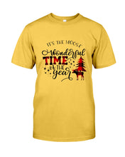 Load image into Gallery viewer, Funny Moose Wonderful Time Christmas Gift For Family Guys Tee