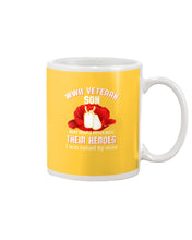 Load image into Gallery viewer, Wwii Veteran Gift For Veteran Dad Quote T-Shirt Mug