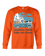 Load image into Gallery viewer, Country Road Golden Retriever Sweatshirt