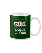 Load image into Gallery viewer, A Girl Who Is Happy With Cameras And Dogs Gift For Dog Lovers T-Shirt Mug