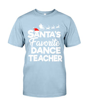 Load image into Gallery viewer, Santa Dance Teacher Christmas Shirt Guys Tee