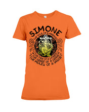 Load image into Gallery viewer, Simone The Sould Of A Mermaid Horoscope T-Shirt Ladies Tee