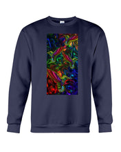 Load image into Gallery viewer, Hummingbird Cosmic Light Color Black T-Shirt Sweatshirt