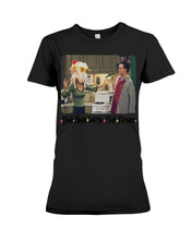 Load image into Gallery viewer, Friends Monika Turkey Head Funny Thanksgiving Gift T-Shirt Ladies Tee