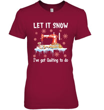 Load image into Gallery viewer, Christmas Gift For Quilting Lovers Ladies Tee
