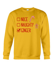 Load image into Gallery viewer, Nice Naughty Ginger Redhead T Shirt Sweatshirt