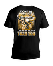 Load image into Gallery viewer, Deer Hunting Funny Quote Tee Gift For Hunter Guys V-Neck