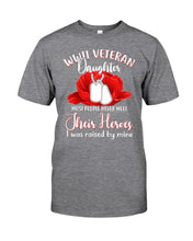 Load image into Gallery viewer, Wwii Veteran Daughter Their Heroes Unisex Long Sleeve