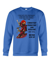 Load image into Gallery viewer, Samurai Consistent Persistent Resilient Quote T-Shirt Sweatshirt