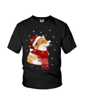 Load image into Gallery viewer, Corgi Christmas Gift Funny T-Shirt Youth Tee