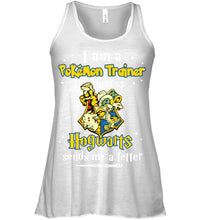 Load image into Gallery viewer, Pokemon Trainer Harry Potter Fans T-Shirt Ladies Flowy Tank