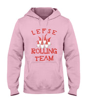 Load image into Gallery viewer, Lefse Rolling Team Cute Tee Hoodie