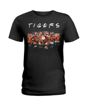 Load image into Gallery viewer, Clemson Tigers Ncaa Friends Font T-Shirt For Fans Ladies Tee