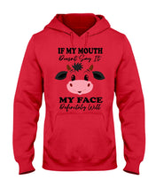 Load image into Gallery viewer, Cute Cow T-Shirt For Cow Lovers Hoodie