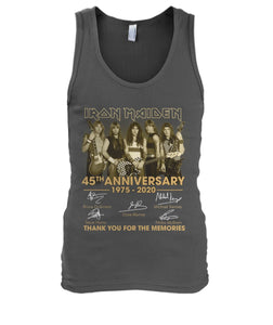 45Th Anniversary Iron Maiden 1975-2020 T-Shirt Unisex Tank Top