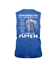 Load image into Gallery viewer, August Guy Amen Birthday Gift For Christian Unisex Long Sleeve
