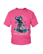Load image into Gallery viewer, Diabetes Awareness Skull Custom Graphic Tee Youth Tee