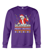 Load image into Gallery viewer, Merry Mixmas - Santa Claus Dj Funny Christmas Gift Sweatshirt