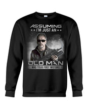 Load image into Gallery viewer, Arnold Schwarzenegger Terminator Old Man T-Shirt For Fans Sweatshirt