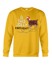 Load image into Gallery viewer, Jolly Cat Christmas Gift For Cat Lovers Sweatshirt