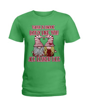 Load image into Gallery viewer, Gnome Lover Christmas Gift For Couple Tee Ladies Tee