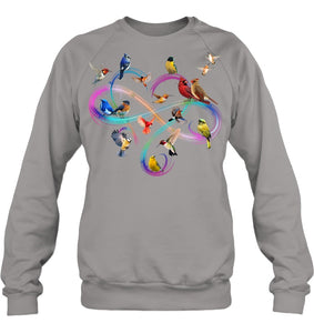 Bird Colorful Infinity Sign Sweatshirt