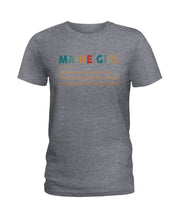 Load image into Gallery viewer, Maine Girl Knows More Than She Says Funny T-Shirt Ladies Tee