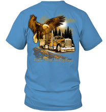 Load image into Gallery viewer, Riding With The Big Boys Nightlife City Black T-Shirt Guys Tee