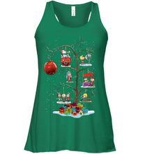 Load image into Gallery viewer, Christmas Gift On Tree Gift For Family T-Shirt Ladies Flowy Tank