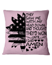 Load image into Gallery viewer, Christian T-Shirt Amen Pillow Cover