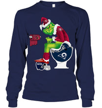Load image into Gallery viewer, Funny Grinch San Francisco 49Ers Christmas Gift Tee Unisex Long Sleeve