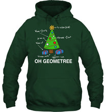 Load image into Gallery viewer, Funny Math Geometry Christmas Tree Gift Shirt Hoodie