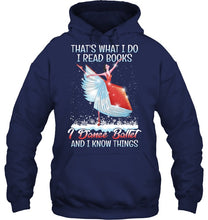 Load image into Gallery viewer, Girl Loves Reading Book And Dance Ballet Gift For Girls T-Shirt Hoodie