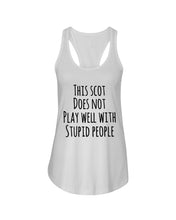 Load image into Gallery viewer, Funny T-Shirt For Scotland People Ladies Flowy Tank