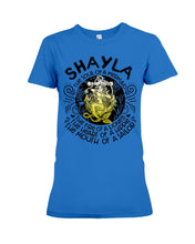 Load image into Gallery viewer, Shayla The Sould Of A Mermaid Horoscope T-Shirt Ladies Tee